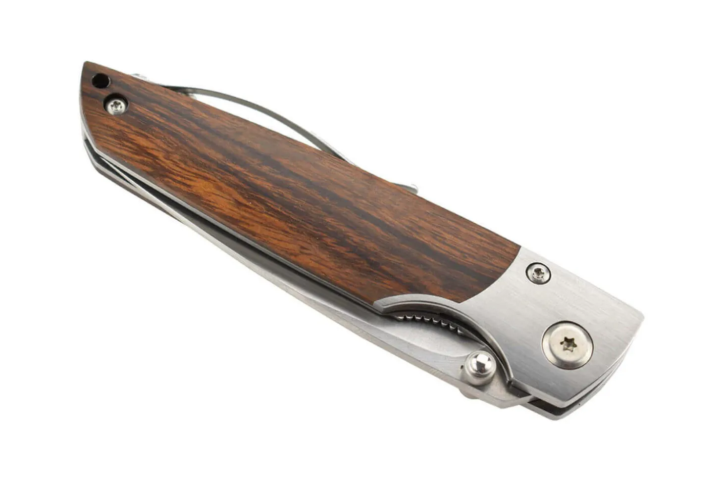 Couteau pliant MCUSTA Teana MC-143G manche bois de fer 10cm