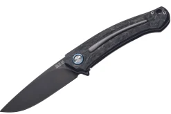 Couteau pliant MKM Arvenis By FOX Knives MK.FX01MCT manche en fibres de carbone/titanium 12cm + étui