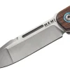 Couteau pliant MKM Clap By LionSteel MK.LS01S manche en bois de Santal 11cm + étui