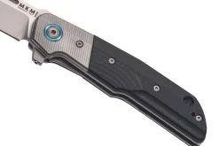 Couteau pliant MKM Clap By LionSteel MK.LS01GTBK manche en G10 noir/titanium 11cm + étui