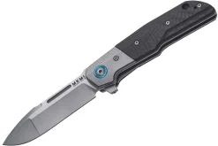 Couteau pliant MKM Clap By LionSteel MK.LS01CT manche en fibre de carbone/titanium 11cm + étui