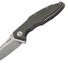 Couteau pliant MKM Raut By Viper MK.VP01GBGR manche en titanium/G10 vert 12cm + étui