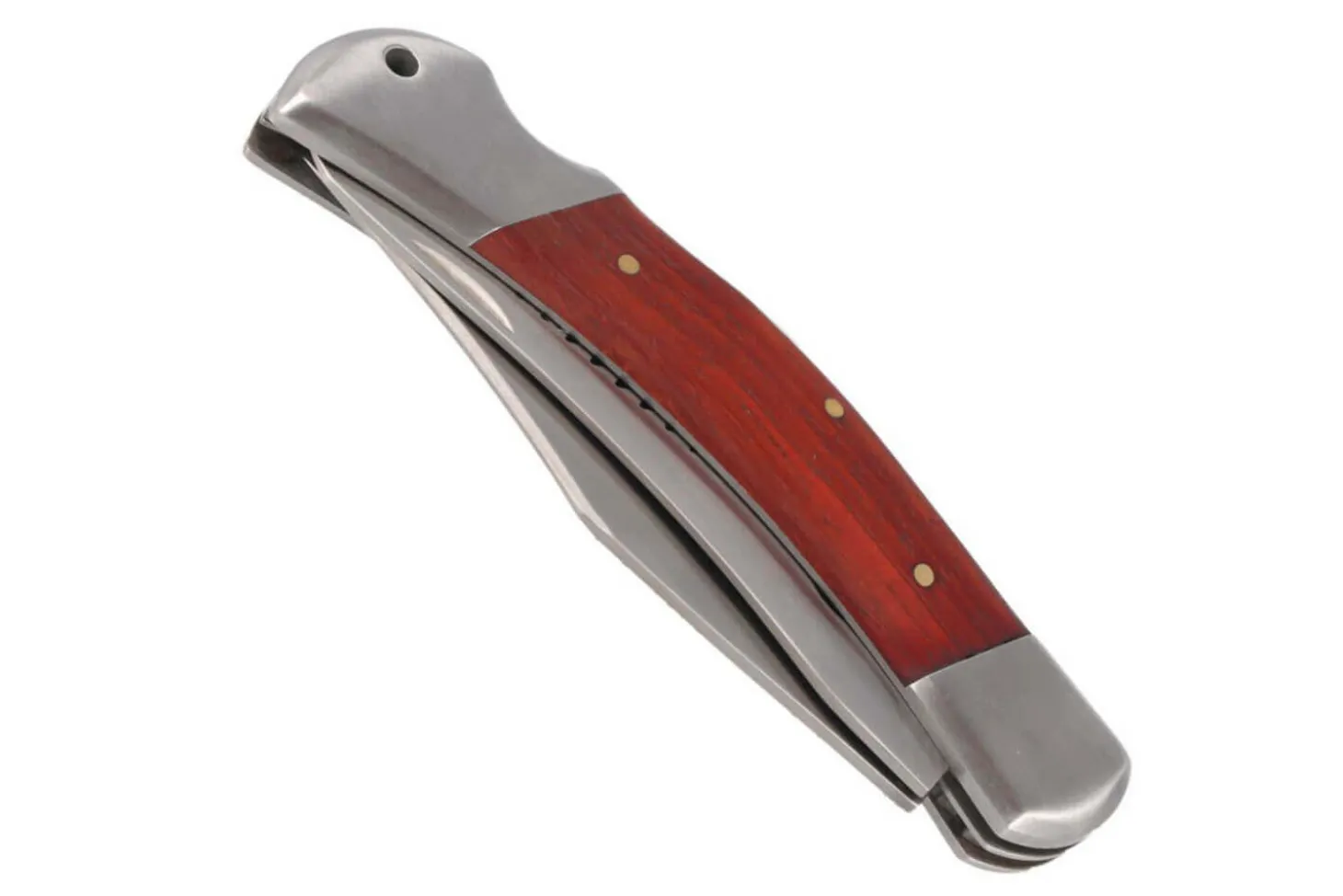 Couteau pliant multifonction Herbertz 214313 manche pakkawood marron 8cm