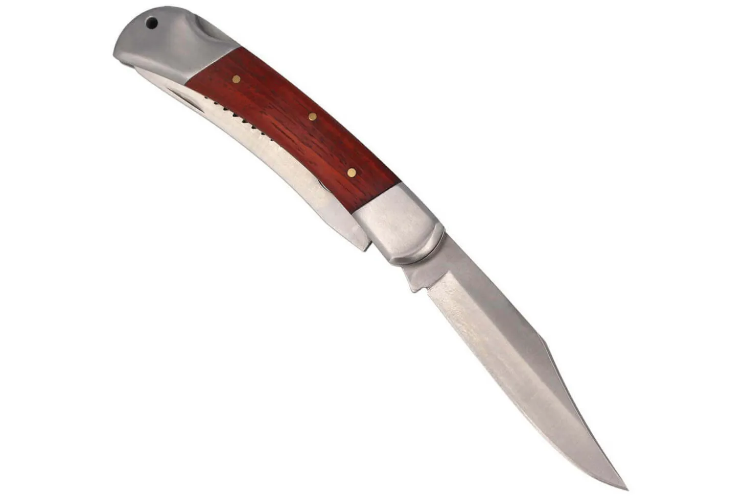 Couteau pliant multifonction Herbertz 214313 manche pakkawood marron 8cm