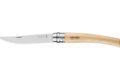 Couteau pliant Opinel Effilé n°10 lame 10cm manche hêtre