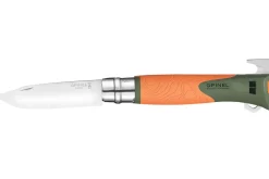 Couteau pliant Opinel N°12 Explore Tire-Tique lame inox