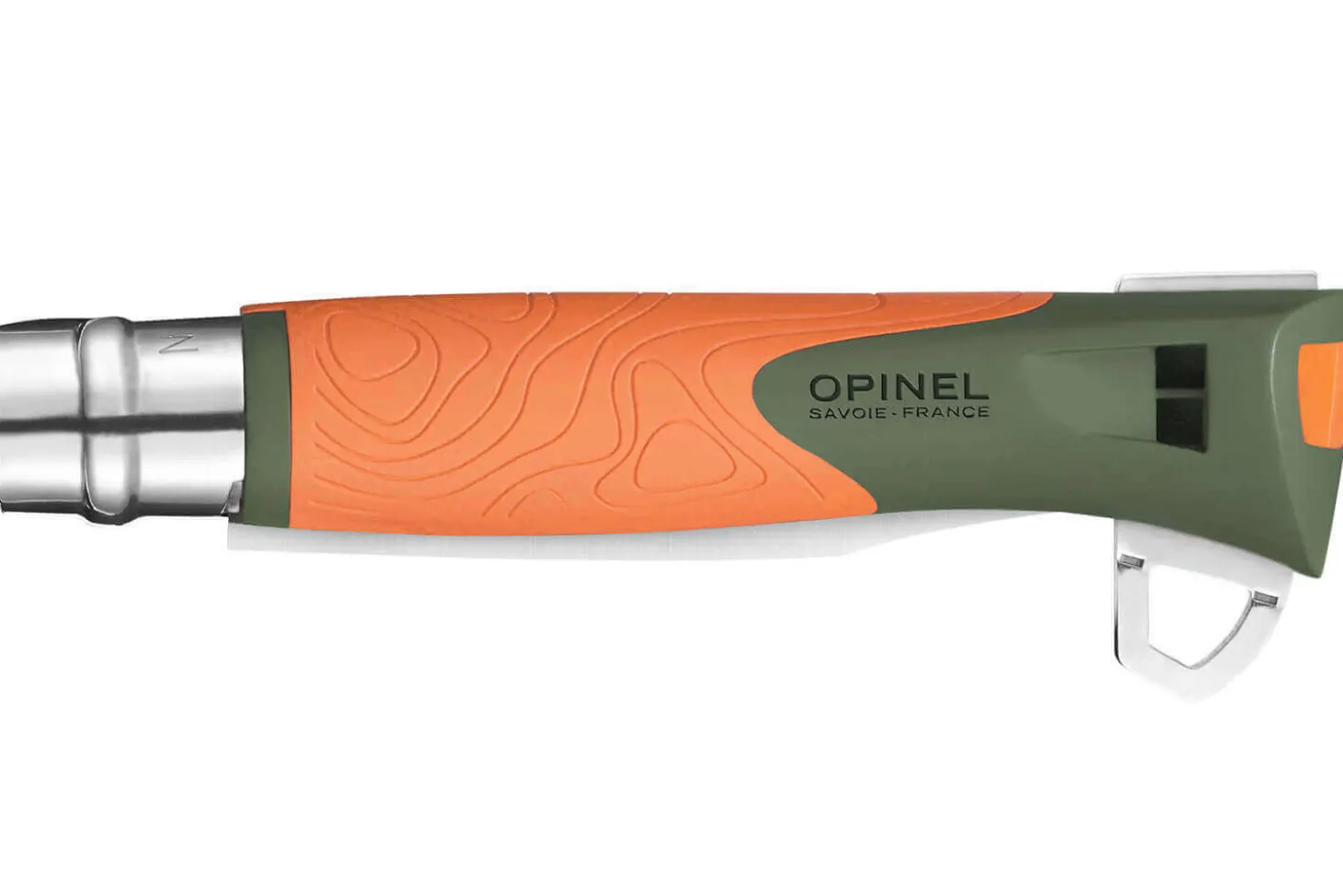 Couteau pliant Opinel N°12 Explore Tire-Tique lame inox