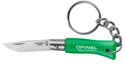 Couteau pliant Opinel Porte-clés Colorama n°02 lame 3,5cm manche charme vert prairie
