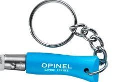 Couteau pliant Opinel Porte-clés Colorama n°02 lame 3,5cm manche charme cyan