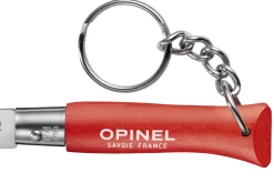 Couteau pliant Opinel Porte-clés Colorama n°04 lame 5cm manche charme rouge