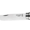 Couteau pliant Opinel Tradition Gravures Animalia Bison n°08 lame 8,5cm manche chêne