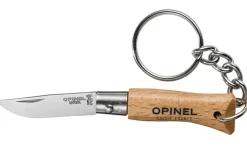 Couteau pliant Opinel Tradition Inox Porte-clés n°02 lame 3,5cm manche hêtre