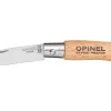 Couteau pliant Opinel Tradition Inox n°02 lame 3,5cm manche hêtre