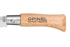 Couteau pliant Opinel Tradition Inox n°02 lame 3,5cm manche hêtre