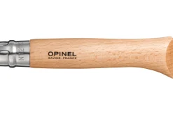 Couteau pliant Opinel Tradition Inox n°12 lame 12cm manche hêtre