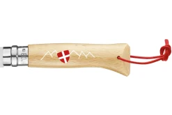 Couteau pliant Opinel Tradition Inox Le Savoyard n°08 lame 8,5cm manche hêtre