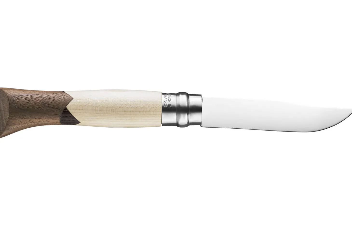 Couteau pliant Opinel Tradition Luxe Cime n°09 lame 9cm manche érable + frêne + noyer