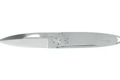Couteau pliant Perceval Le T45 manche 10,5 cm tout inox