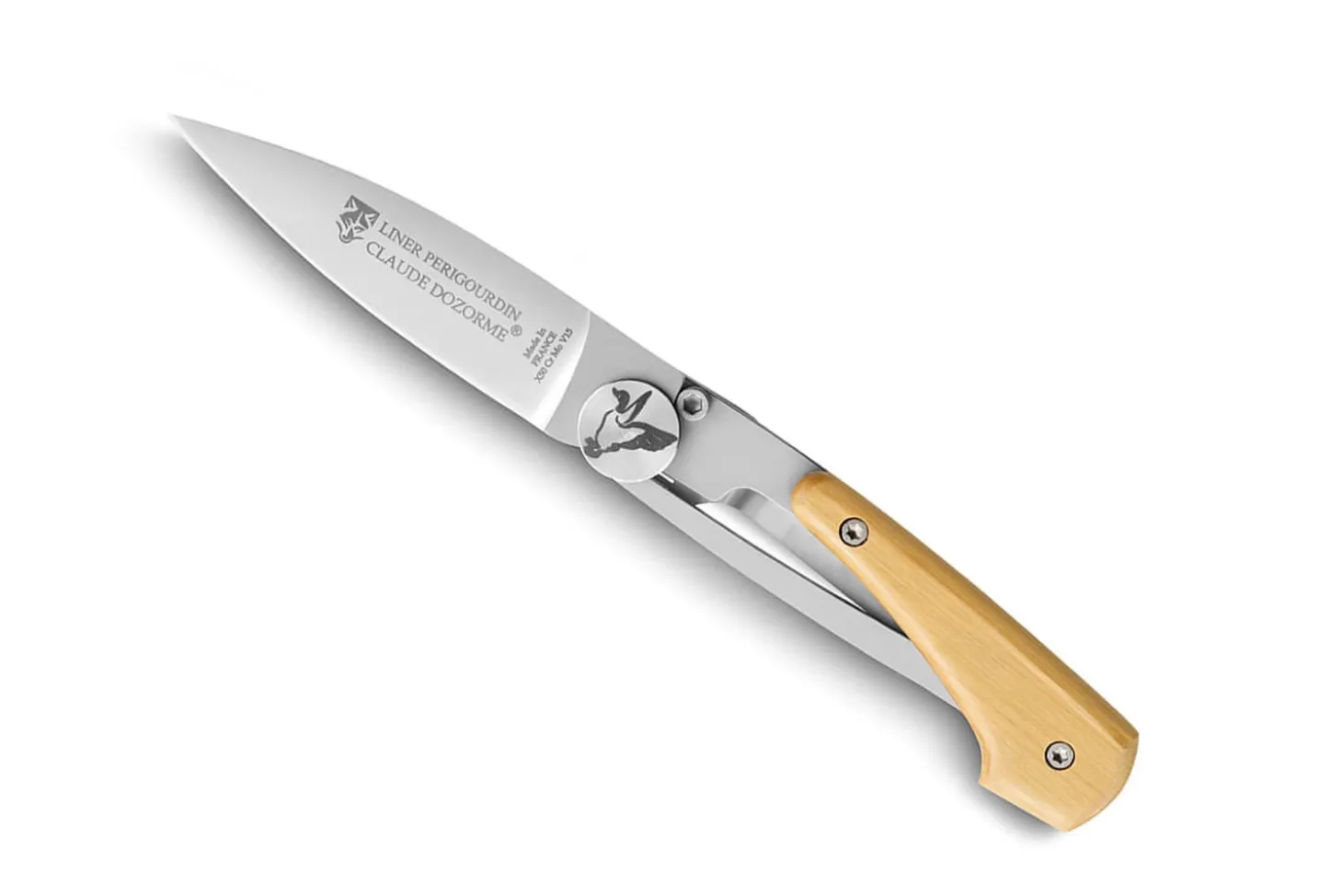 Couteau pliant Périgourdin Claude Dozorme manche buis 10cm