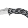 Couteau pliant QSP Eagle 120E karambit manche en G10 gris et noir 13,6cm