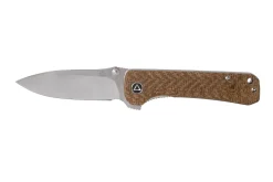 Couteau pliant QSP Hawk 131G manche en micarta marron 10,5cm