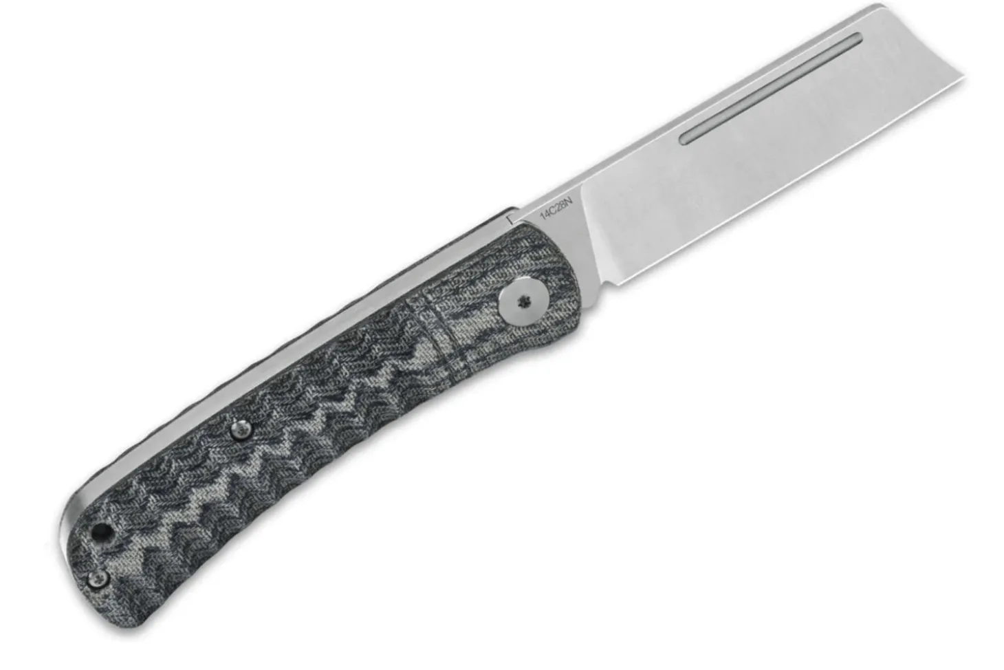Couteau pliant QSP Hedgehog 142B manche en micarta denim 9,5cm