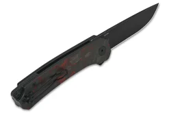 Couteau pliant QSP Osprey 139F2 manche en carbone et G10 noir et rouge 10,8cm