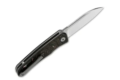 Couteau pliant QSP Otter 140B1 manche en carbone/cuivre noir et bronze 9,6cm