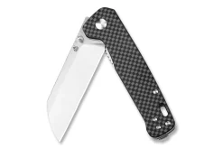 Couteau pliant QSP Penguin 130E manche en fibre de carbone gris 10,2cm