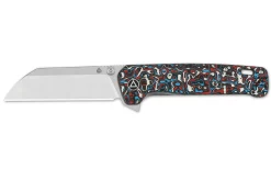 Couteau pliant QSP Penguin Plus 130XLG1 manche en carbone/titane multicolore 11,4cm