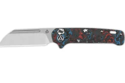Couteau pliant QSP Penguin 130SJF1 manche en carbone multicolore 10,3cm
