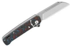 Couteau pliant QSP Penguin 130SJF1 manche en carbone multicolore 10,3cm