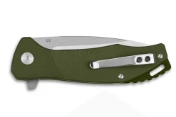 Couteau pliant QSP Raven 122B manche en G10 vert 11,4cm