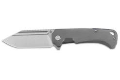 Couteau pliant QSP Rhino 143A manche en titane gris 10,8cm
