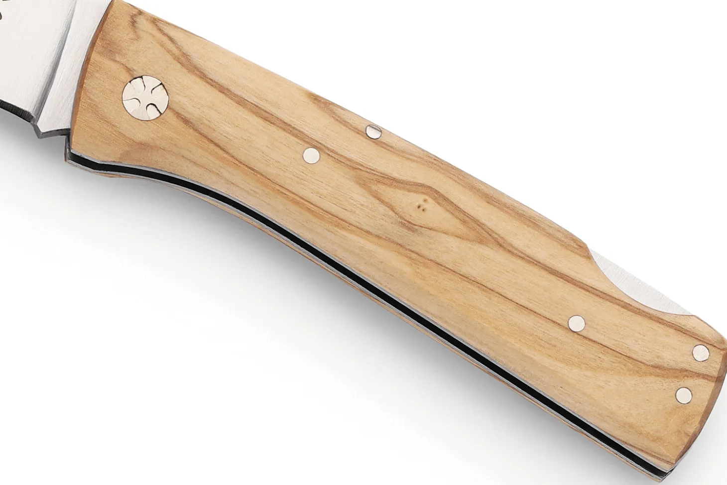 Couteau pliant Salamandra manche olivier 9,5cm