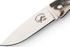 Couteau pliant Salamandra manche corne de cerf 9,5cm