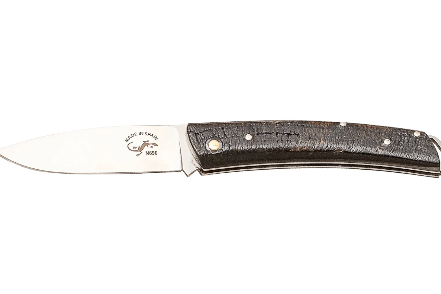 Couteau pliant Salamandra manche corne de buffle 9cm