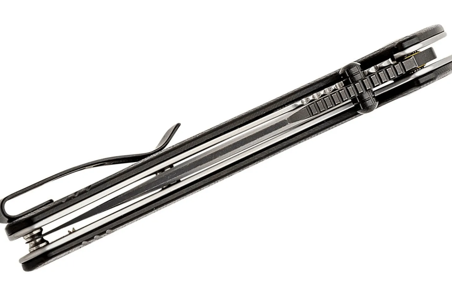 Couteau pliant Sencut Actium SA02C manche en G10 noir 11,5cm