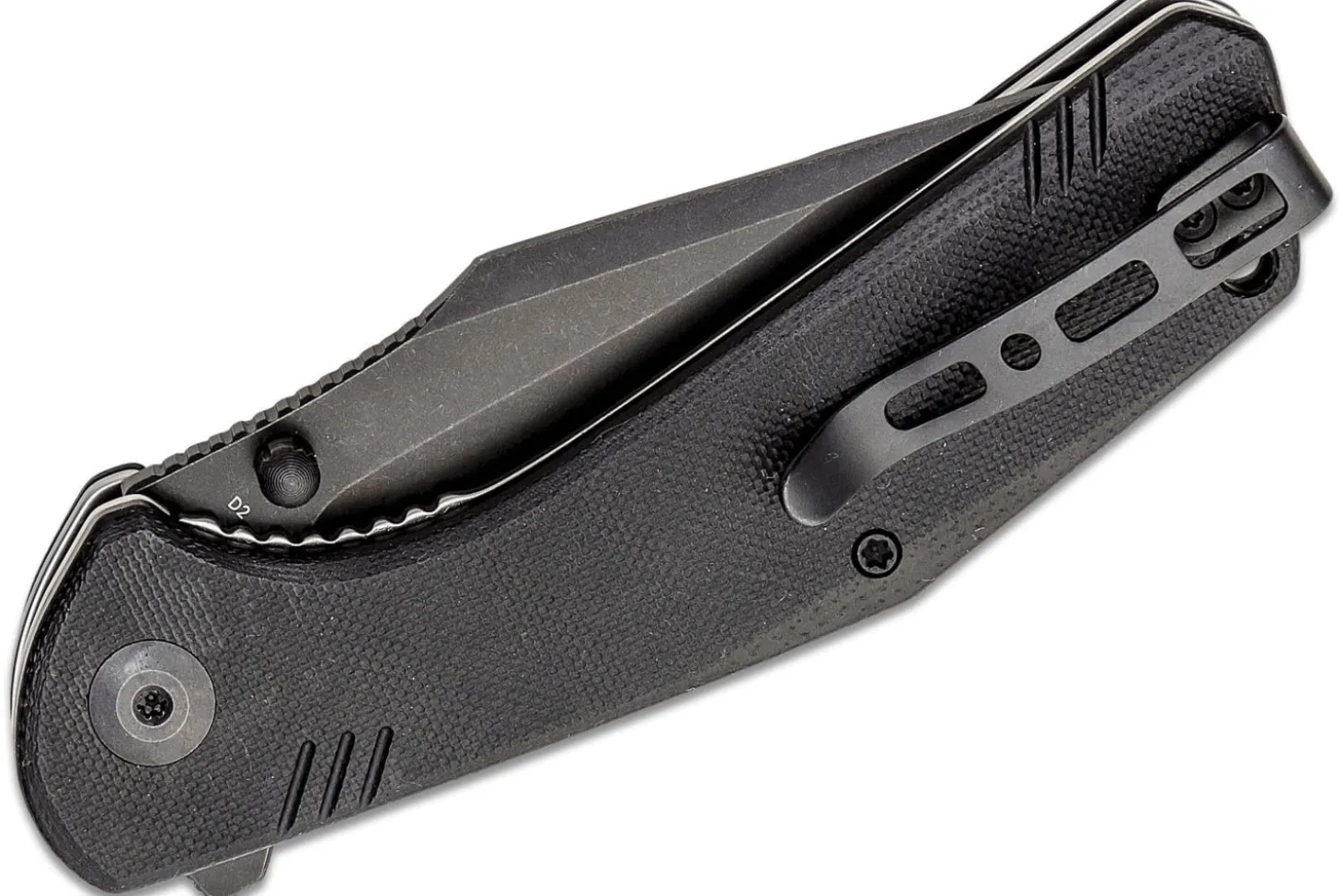Couteau pliant Sencut Actium SA02C manche en G10 noir 11,5cm