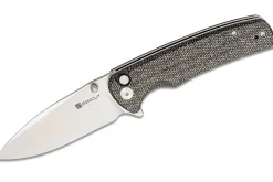 Couteau pliant Sencut Sachse S210071 manche en micarta noir 11cm