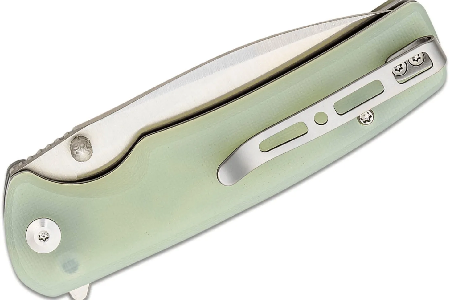 Couteau pliant Sencut Sachse S210074 manche en G10 vert naturel 11cm
