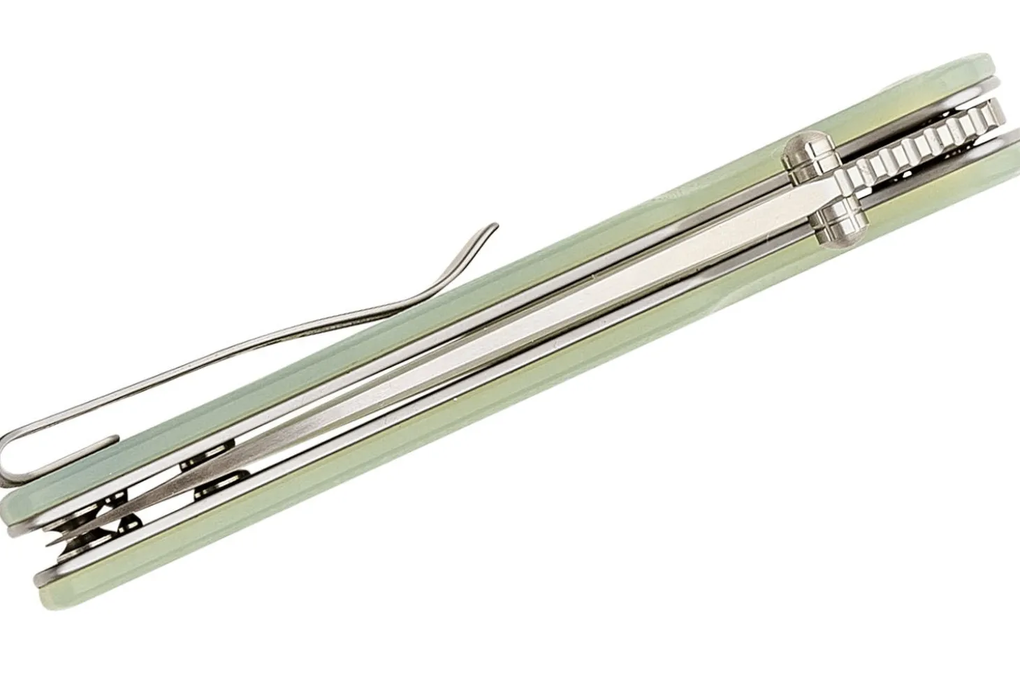 Couteau pliant Sencut Sachse S210074 manche en G10 vert naturel 11cm