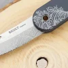 Couteau pliant Skult français éco-responsable La Vague manche gris 10cm