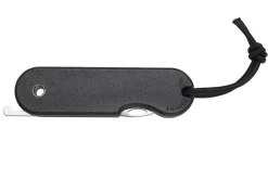 Couteau pliant Skult français éco-responsable manche noir 10cm