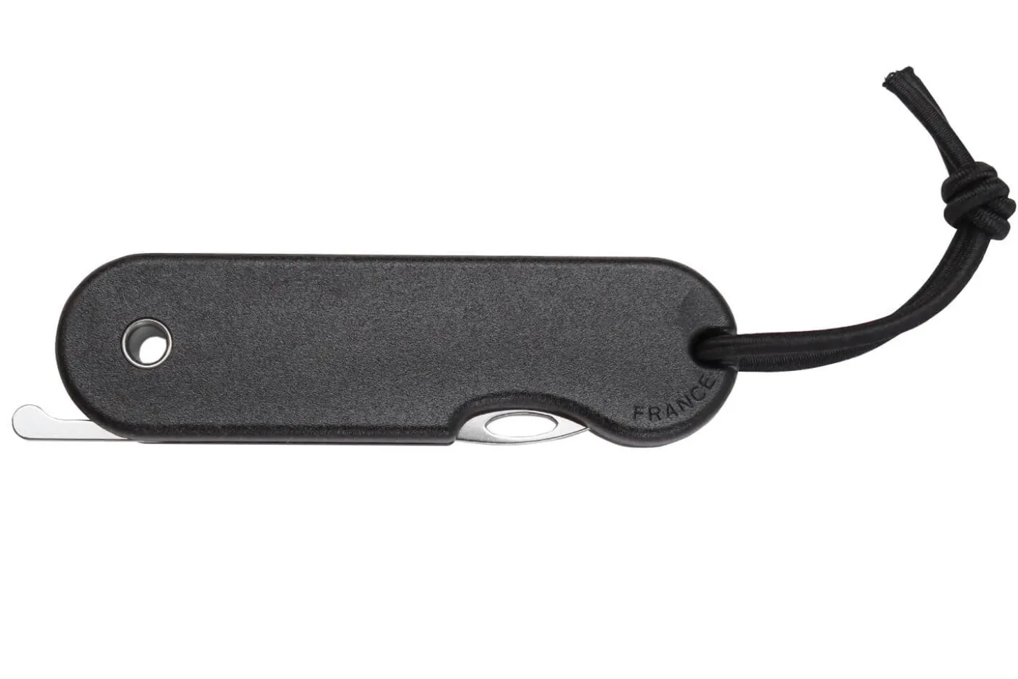 Couteau pliant Skult français éco-responsable manche noir 10cm