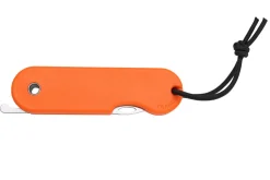Couteau pliant Skult français éco-responsable La Surfeuse manche orange 10cm