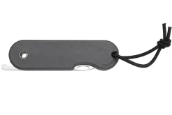 Couteau pliant Skult français éco-responsable manche gris 10cm
