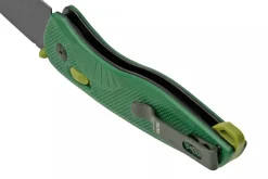 Couteau pliant SOG Aegis AT SGAEGISATTANTOFOMO manche en nylon/fibres de verre vert 12,7cm