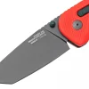 Couteau pliant SOG Aegis AT SGAEGISATRIN manche en nylon/fibres de verre rouge 12,7cm