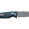 Couteau pliant SOG Altair XR SGALTAIRXRBKB manche en nylon/fibres de verre 10,2cm noir/bleu
